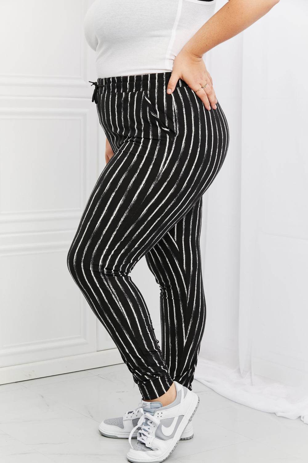 Leggings Depot Stay In Full Size Joggers - DaTrendStore.Com