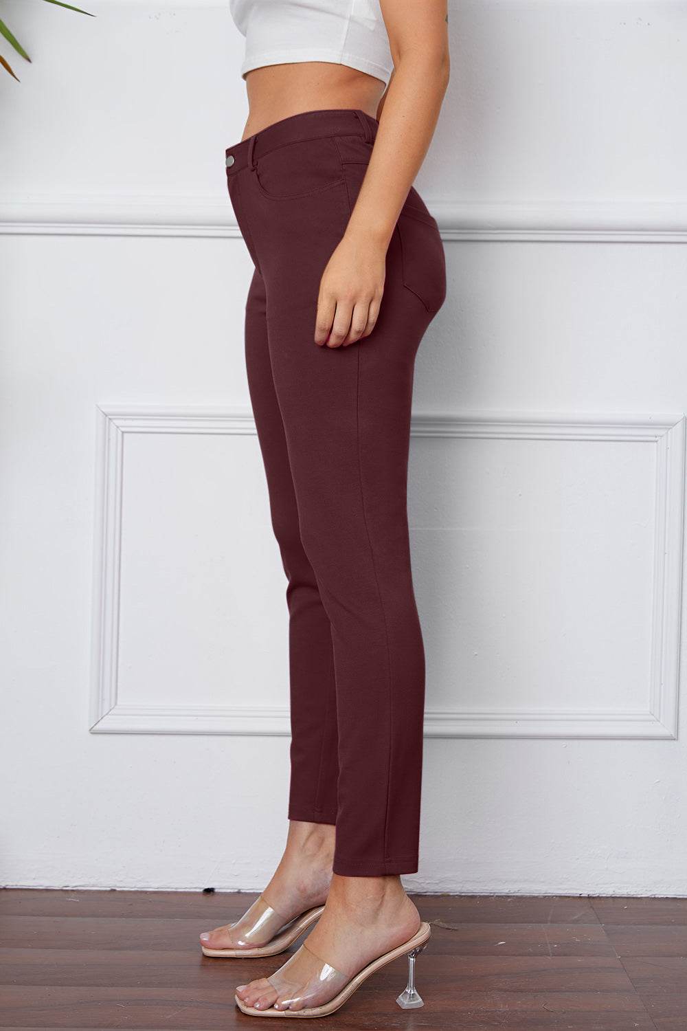 StretchyStitch Pants by Basic Bae - DaTrendStore.Com