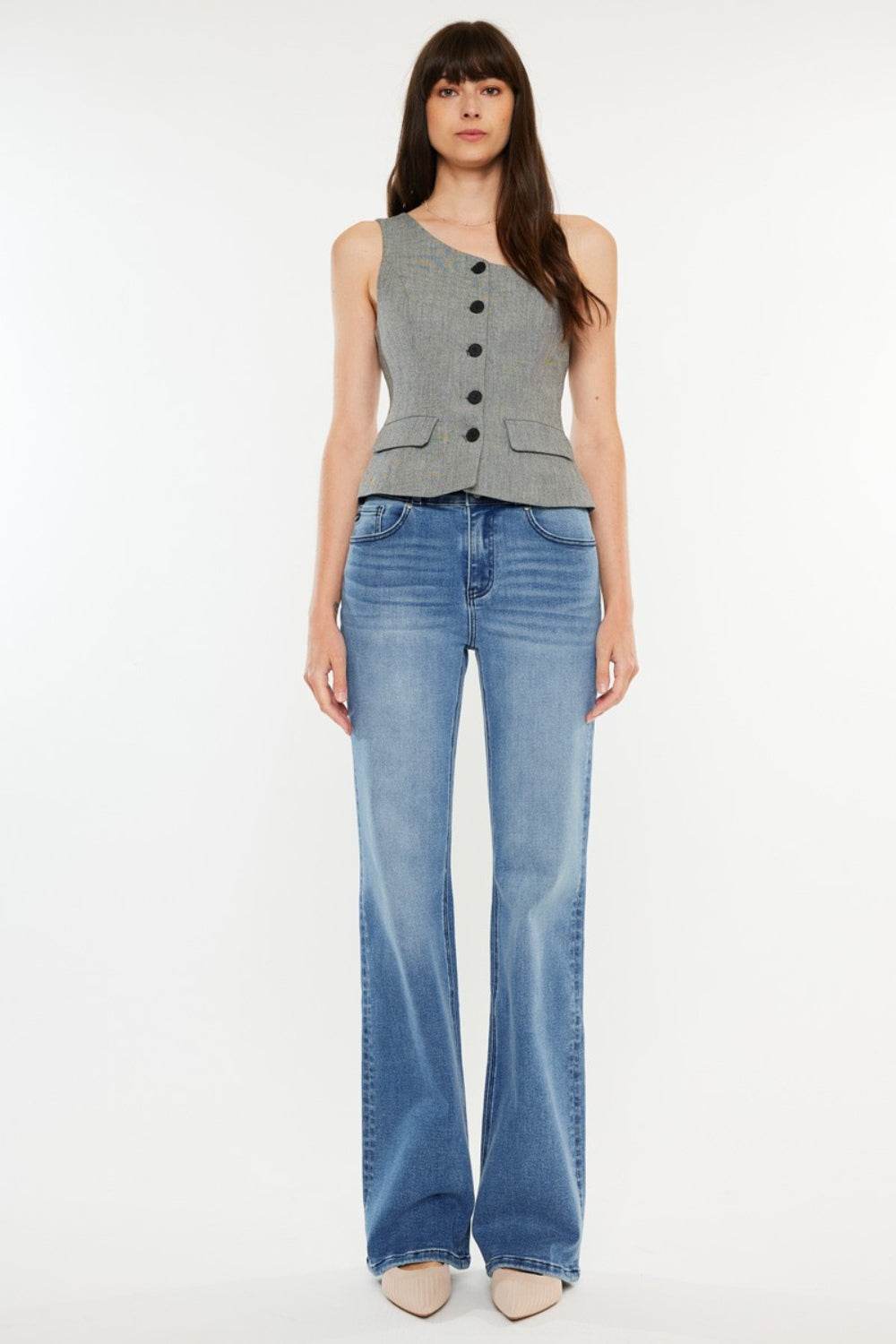 Kancan Ultra High Rise Cat's Whiskers Jeans - DaTrendStore.Com