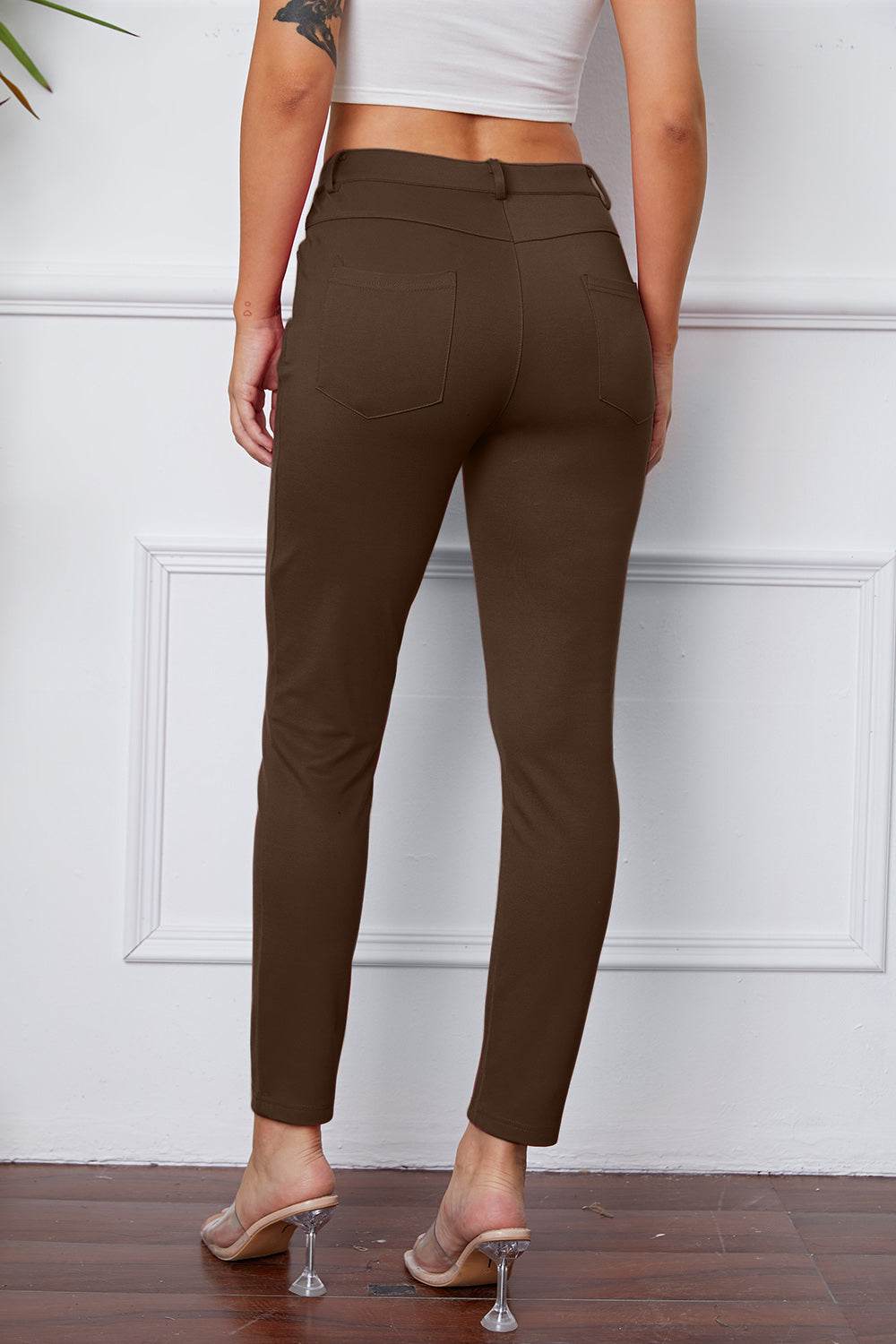 StretchyStitch Pants by Basic Bae - DaTrendStore.Com