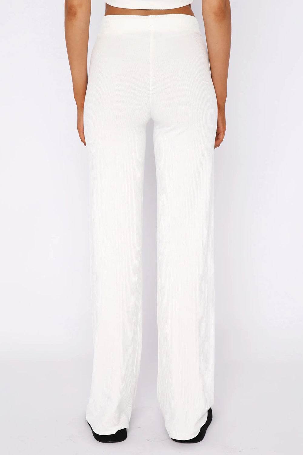 Round Neck Short Sleeve Top and Pants Set - DaTrendStore.Com