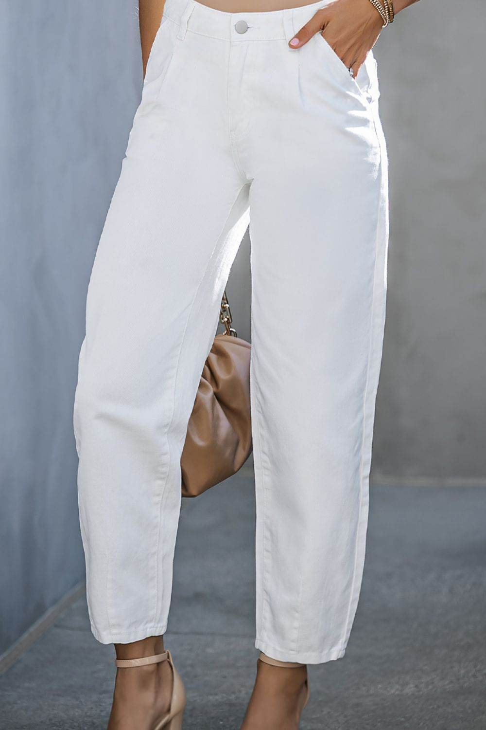 High-Waist Straight Jeans - DaTrendStore.Com