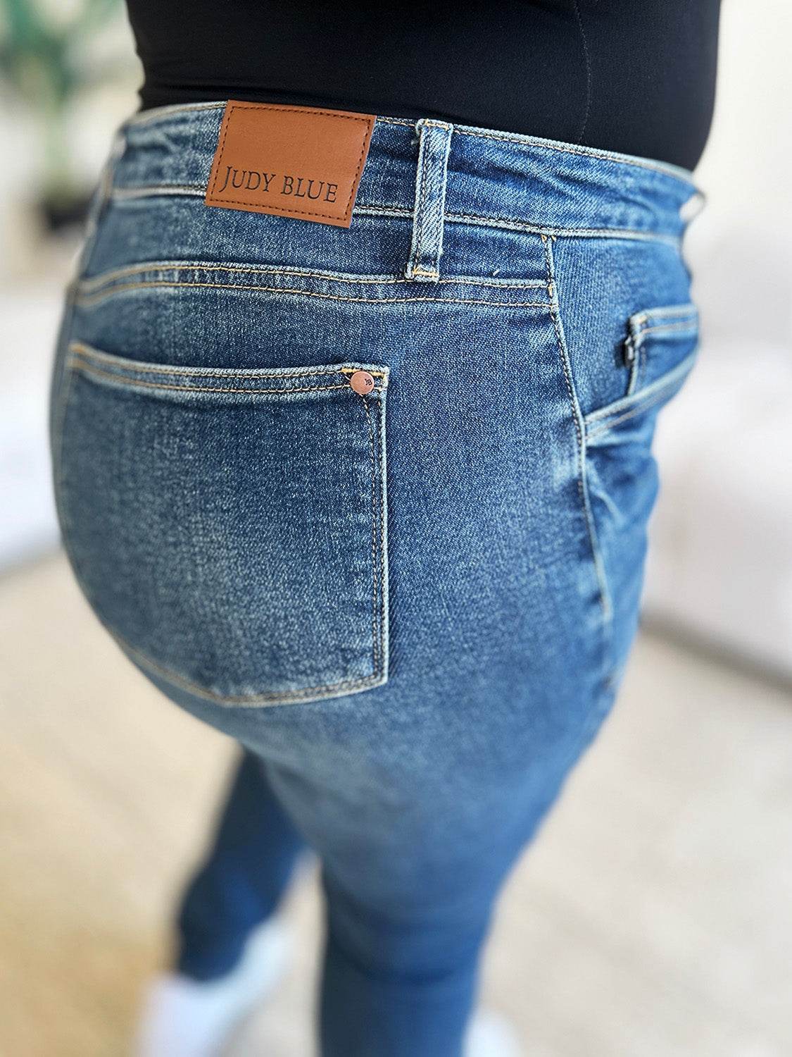 Judy Blue Full Size High Waist Skinny Jeans - DaTrendStore.Com