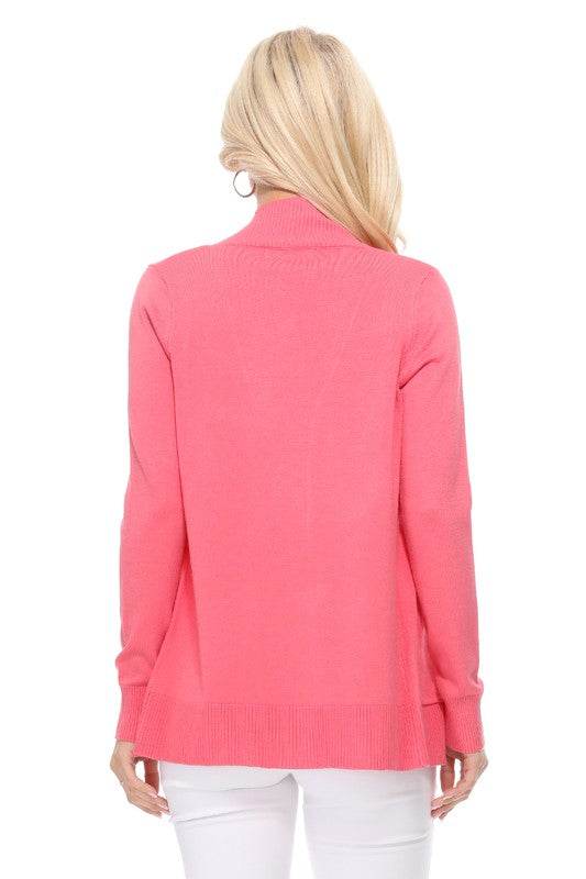 Open Front Shrug Sweater Knit Cardigan - DaTrendStore.Com