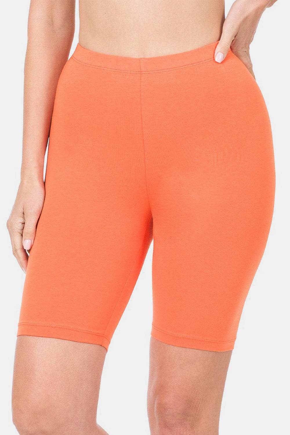 Zenana High Waist Bermuda Shorts - DaTrendStore.Com