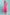 Umgee Contrast Trim Midi Dress with Tiered Ruffle Hem - Hot Pink