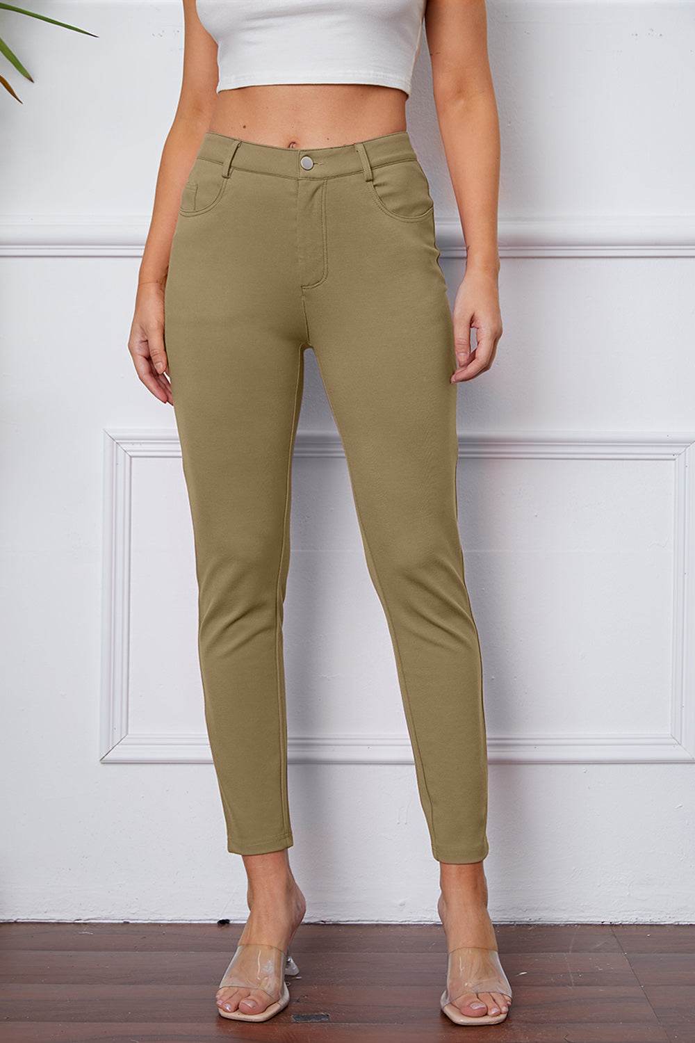 StretchyStitch Pants by Basic Bae - DaTrendStore.Com