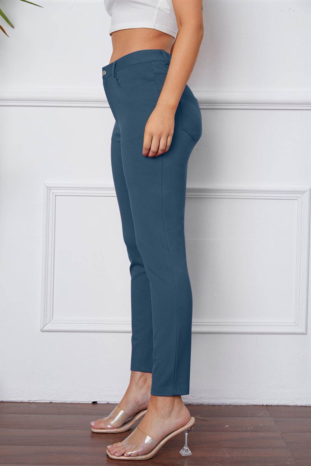 StretchyStitch Pants by Basic Bae - DaTrendStore.Com