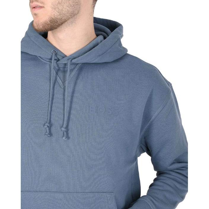 Hugo Boss - Boss by Hugo Boss Men Sweatshirt 50487320 438 - DaTrendStore.Com